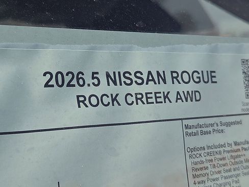 New 2026 Nissan Rogue Rock Creek image 7