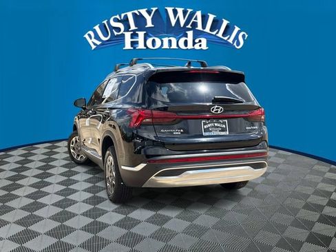 Used 2021 Hyundai Santa Fe Blue w/ Cargo Package AWD/4WD image 3