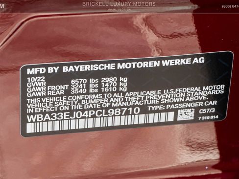 Used 2023 BMW 760i xDrive AWD/4WD image 49