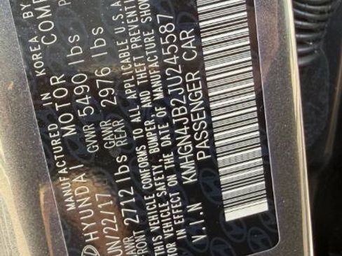 Used 2018 Genesis G80 3.3T Sport image 47