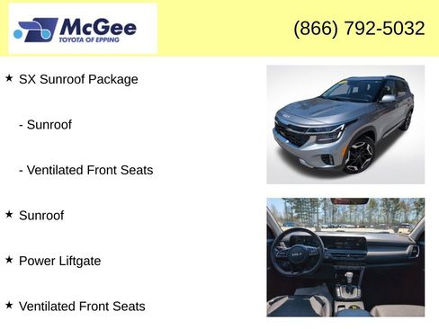 Used 2024 Kia Seltos SX w/ SX Sunroof Package AWD/4WD image 8