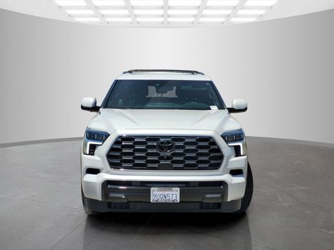 Used 2025 Toyota Sequoia Platinum w/ Tow Technology Package AWD/4WD image 2