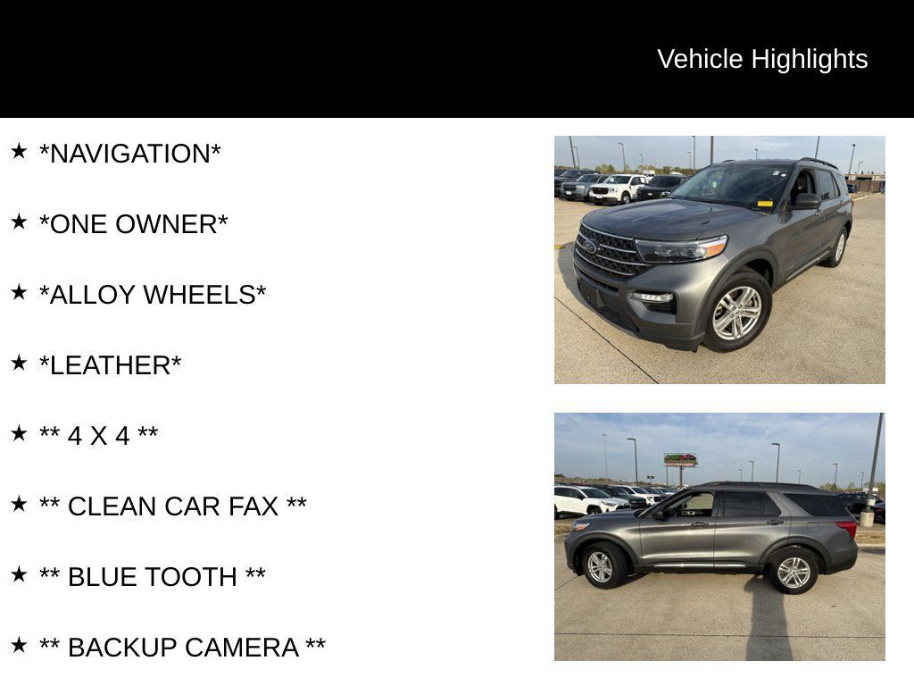 Used 2023 Ford Explorer XLT w/ Equipment Group 202A AWD/4WD image 4