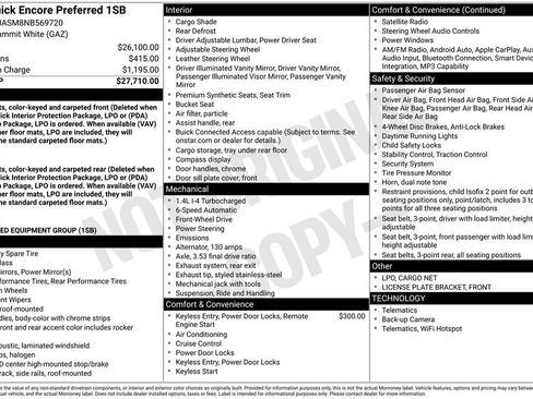 Used 2022 Buick Encore Preferred image 1