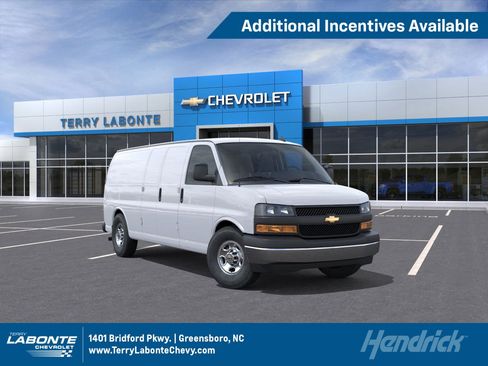 New 2025 Chevrolet Express 3500 Extended w/ Driver Convenience Package image 1