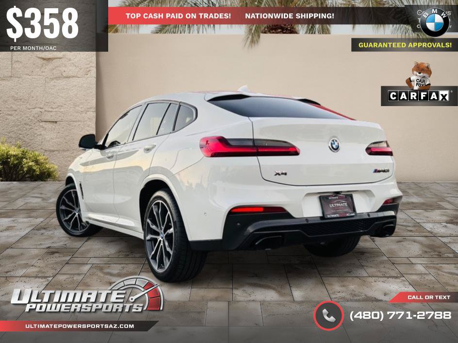 Used 2019 BMW X4 M40i w/ Executive Package AWD/4WD image 3