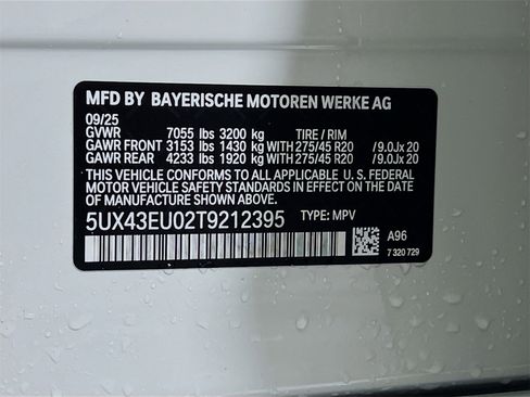 New 2026 BMW X5 xDrive50e w/ M Sport Package image 37
