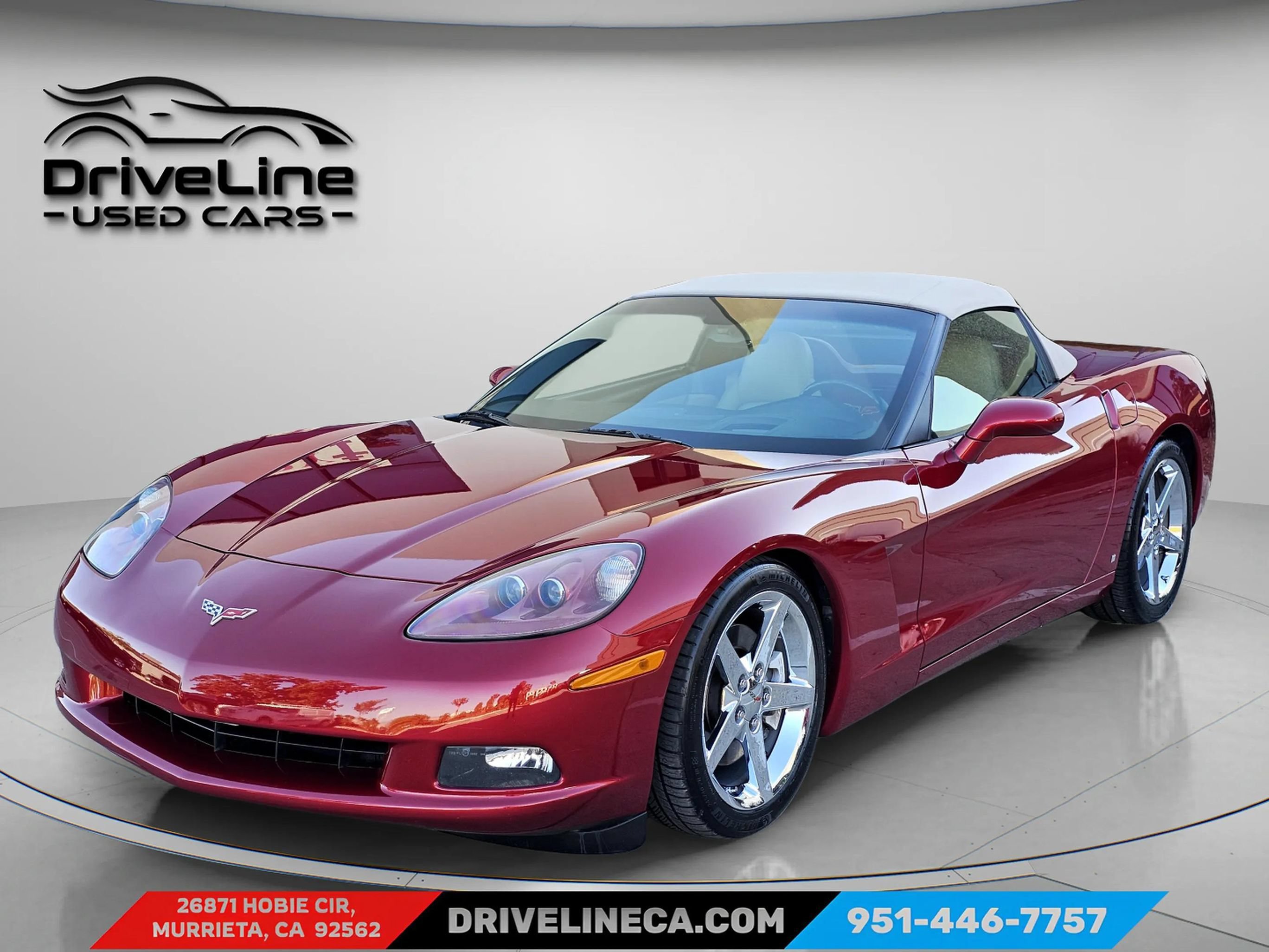Used 2008 Chevrolet Corvette Convertible w/ Preferred Equipment Group RWD image 1