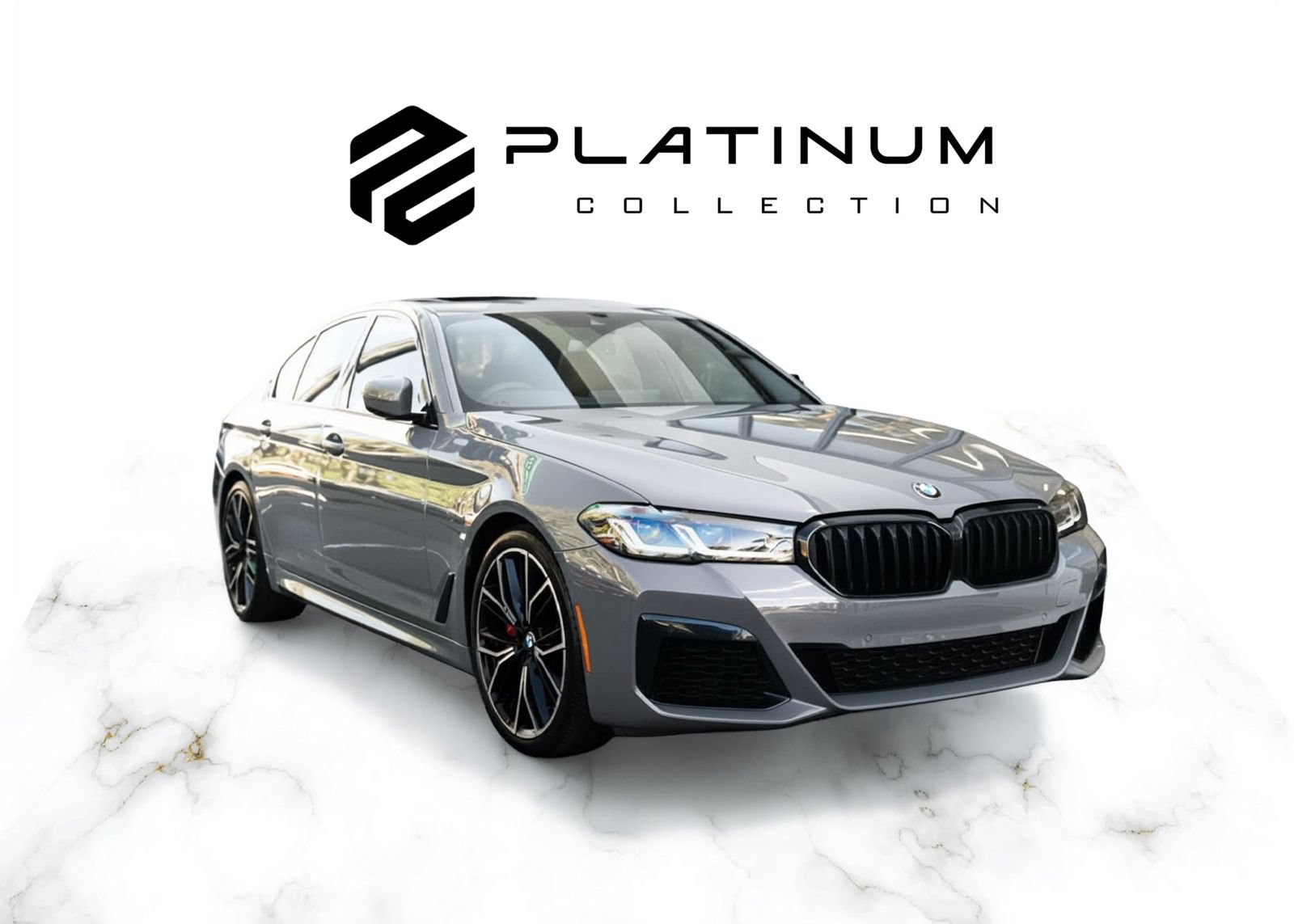 Used 2021 BMW 530i w/ M Sport Package RWD image 1