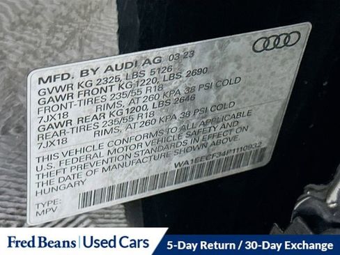 Used 2023 Audi Q3 2.0T Premium Plus w/ Premium Plus Package AWD/4WD image 33