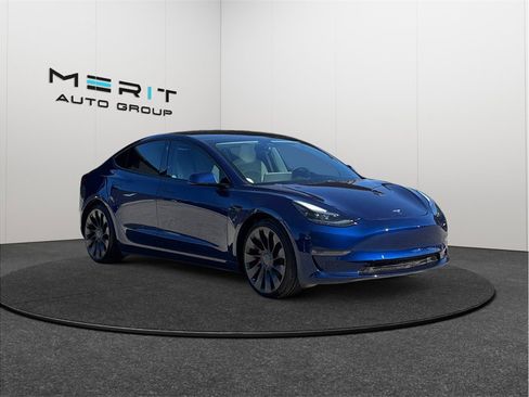 Used 2021 Tesla Model 3 Performance image 1