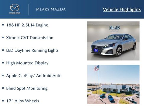 Used 2024 Nissan Altima 2.5 SV image 2