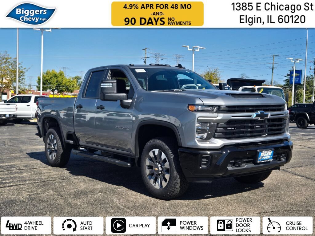New 2026 Chevrolet Silverado 2500 Custom w/ Custom Convenience Package AWD/4WD image 1