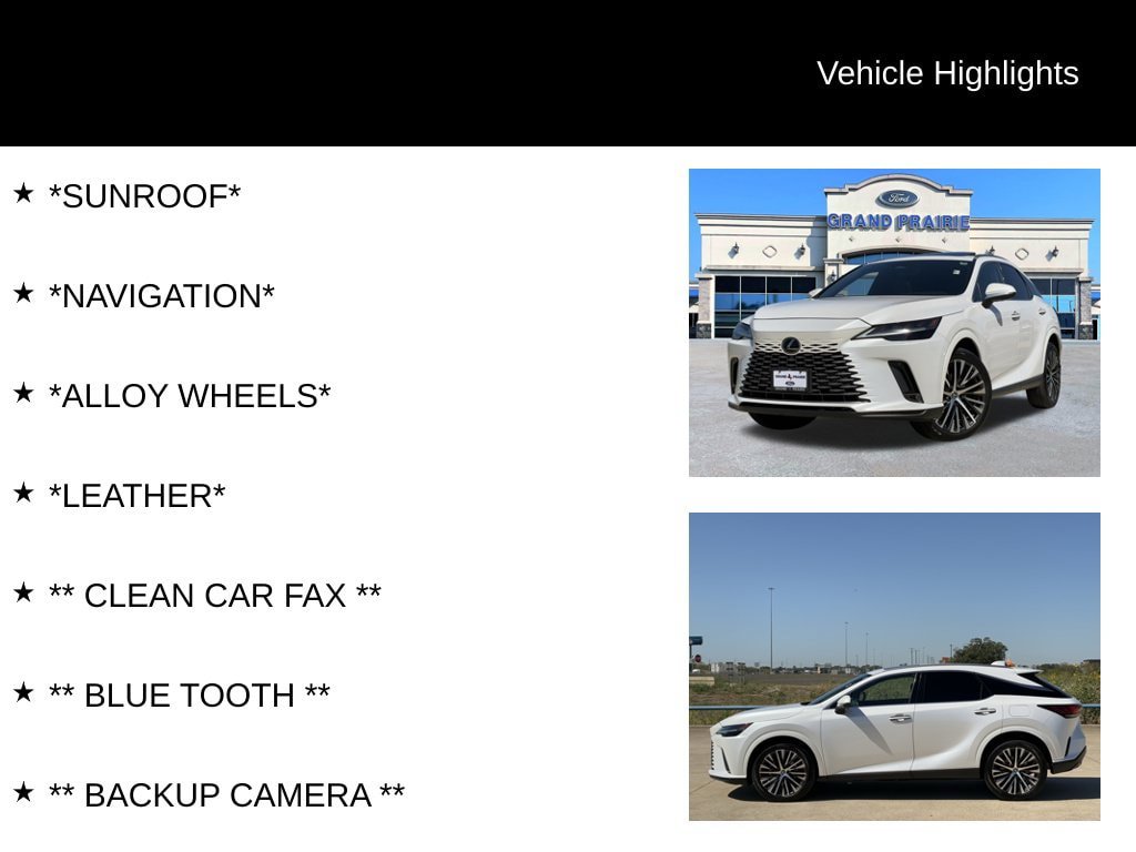 Used 2023 Lexus RX 350 Premium Plus FWD image 4