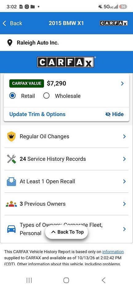 Used 2015 BMW X1 sDrive28i RWD image 54