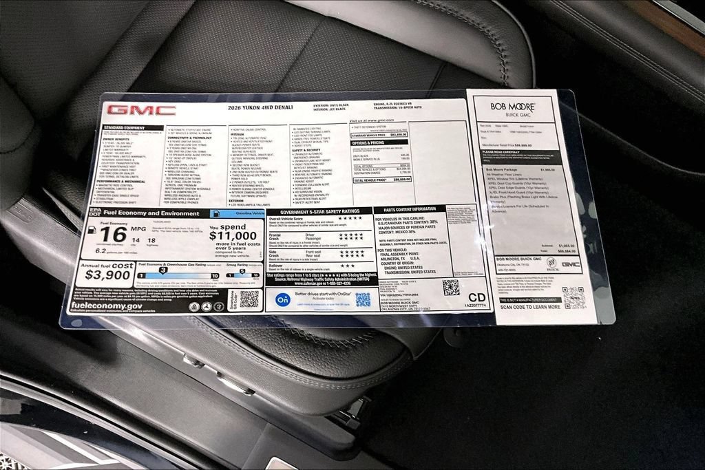 New 2026 GMC Yukon Denali AWD/4WD image 14