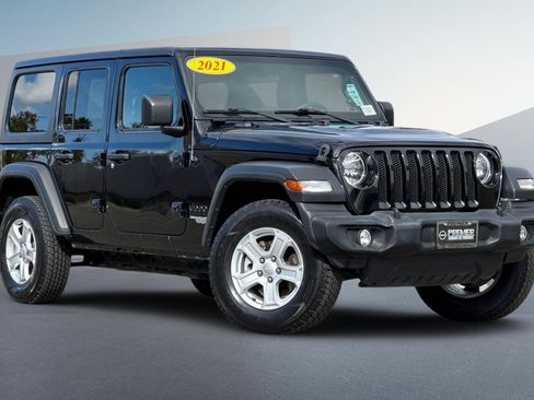 Used 2021 Jeep Wrangler Unlimited Sport image 2
