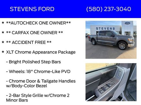 Used 2023 Ford F150 XLT w/ Equipment Group 301A Mid image 6