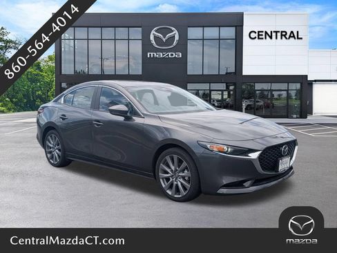 Certified 2025 MAZDA MAZDA3 s FWD image 1