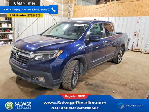 Used 2017 Honda Ridgeline RTL-T image 1