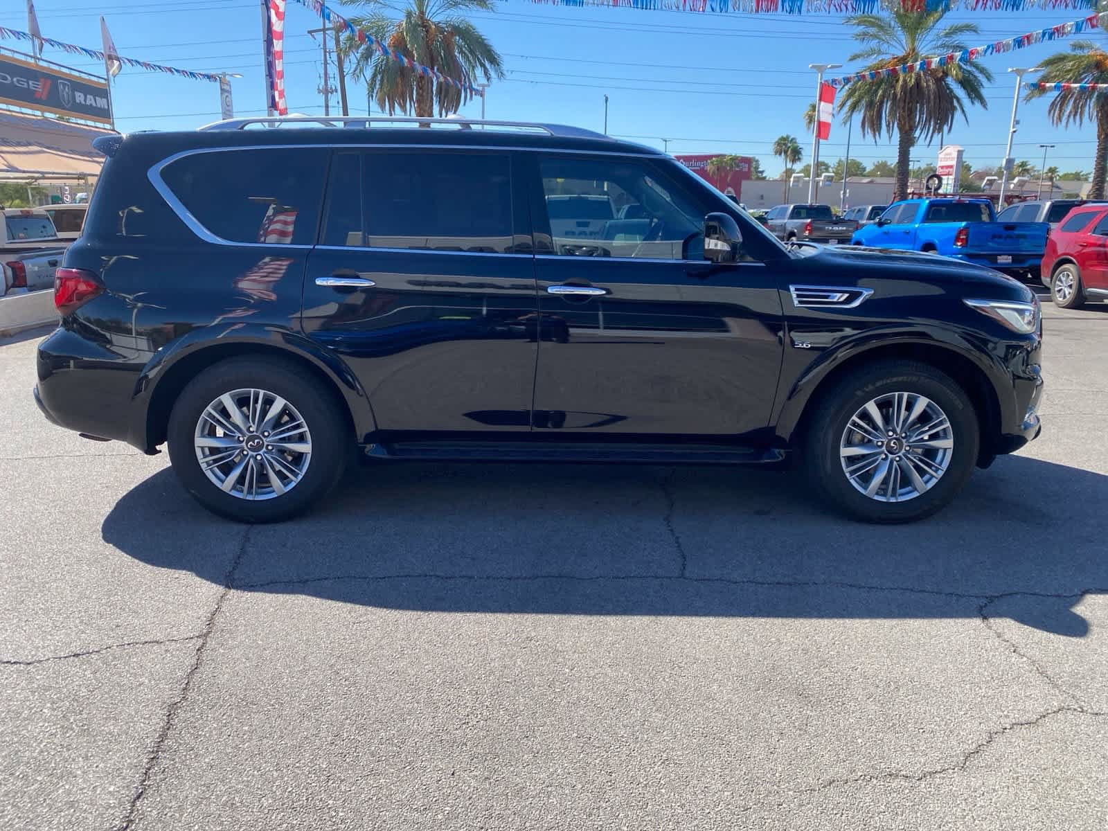 Used 2019 INFINITI QX80 Luxe w/ Cargo Package RWD image 5