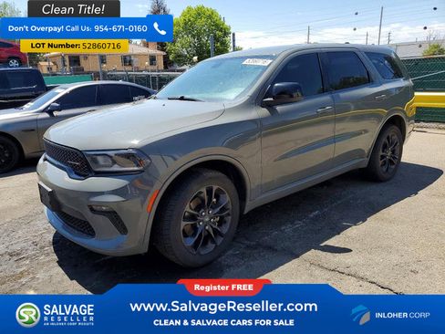 Used 2021 Dodge Durango SXT AWD/4WD image 1