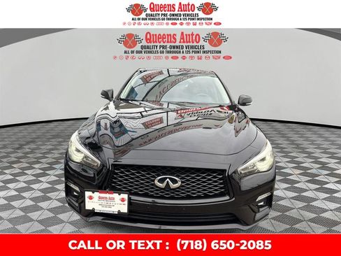 Used 2019 INFINITI Q50 Luxe w/ Essential Package (3.0T Luxe) image 1