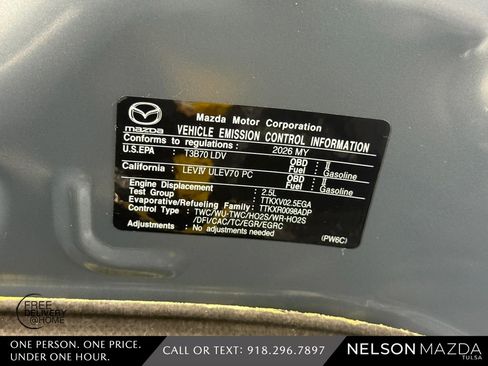 New 2026 MAZDA MAZDA3 Hatchback w/Premium Plus Pkg image 53