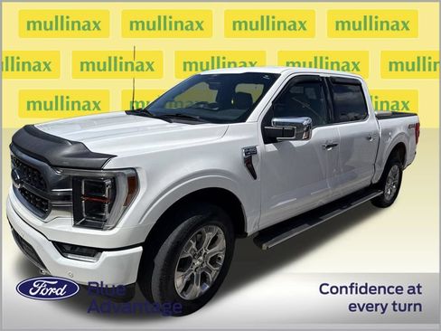 Used 2022 Ford F150 Platinum w/ Bed Utility Package AWD/4WD image 2
