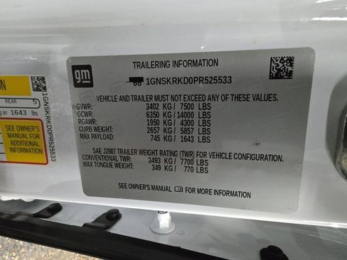 Used 2023 Chevrolet Tahoe RST w/ Luxury Package image 36