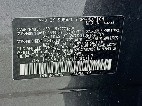 Used 2023 Subaru Forester Limited AWD/4WD image 33