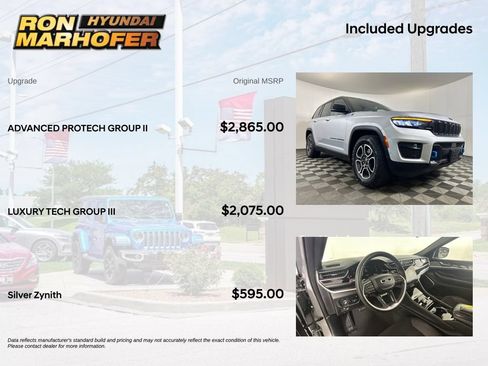 Used 2023 Jeep Grand Cherokee Trailhawk w/ Advanced Protech Group II AWD/4WD image 6