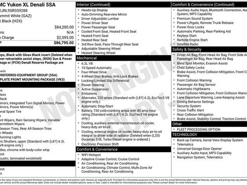 Used 2025 GMC Yukon XL Denali AWD/4WD image 17