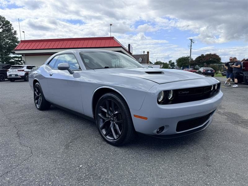 Used 2022 Dodge Challenger SXT w/ Blacktop Package RWD image 3