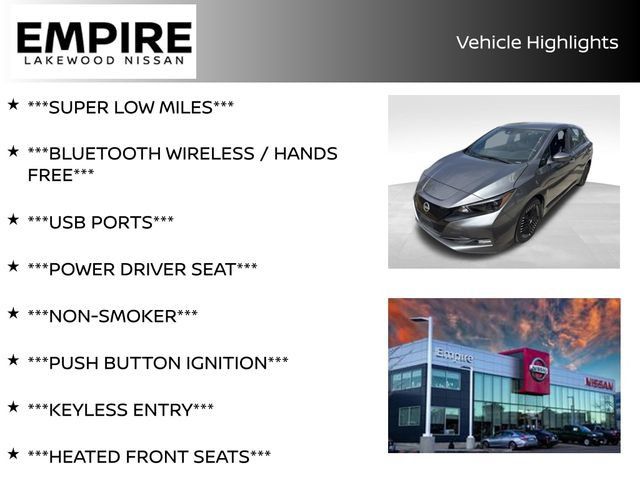 Certified 2025 Nissan Leaf SV Plus FWD image 2