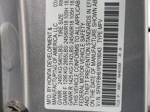 Certified 2023 Honda Passport TrailSport image 33