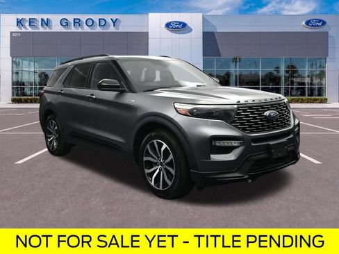 Used 2023 Ford Explorer ST-Line w/ Class IV Trailer Tow Package RWD image 1