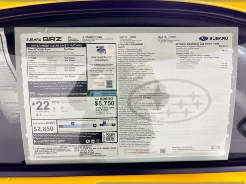 New 2026 Subaru BRZ tS image 22