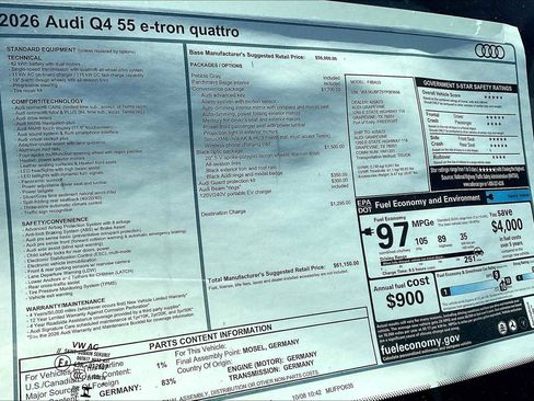 New 2026 Audi Q4 e-tron Premium image 18