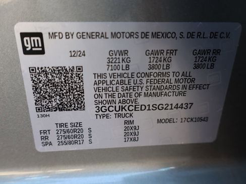 Used 2025 Chevrolet Silverado 1500 Custom Trail Boss w/ LPO, Dark Essentials Package image 51