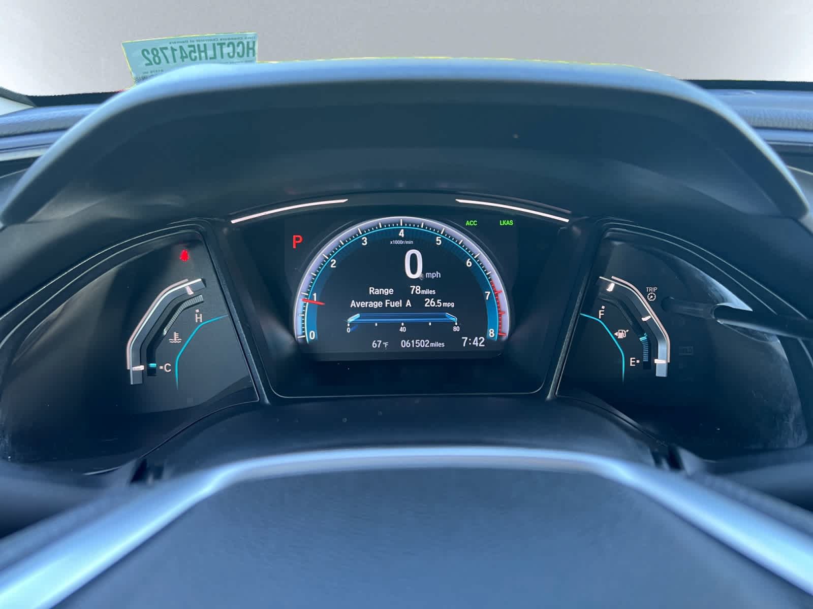 Used 2020 Honda Civic LX image 7