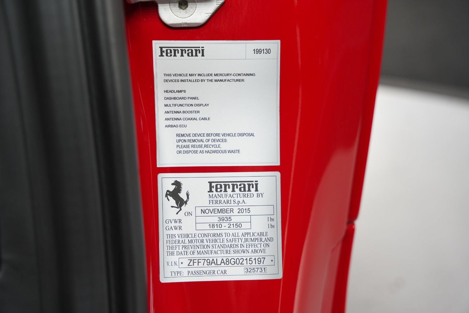 Used 2016 Ferrari 488 GTB RWD image 50
