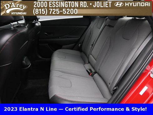 Certified 2023 Hyundai Elantra N Line w/ Preferred Accessory Package image 11