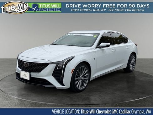 Certified 2025 Cadillac CT5 Premium Luxury w/ Sun And Sound Package RWD image 1