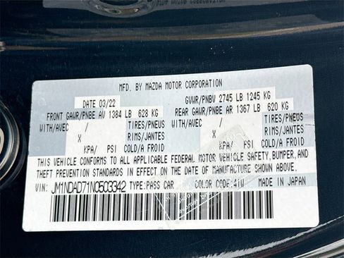 Used 2022 MAZDA MX-5 Miata Grand Touring image 35