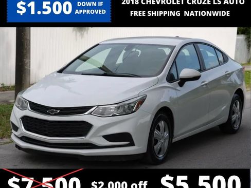 Used 2018 Chevrolet Cruze LS FWD image 1