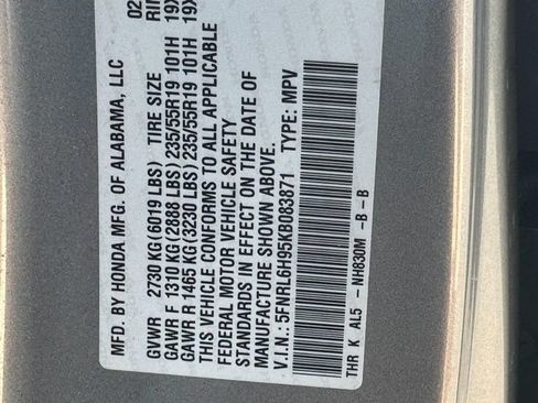 Used 2019 Honda Odyssey Elite image 33