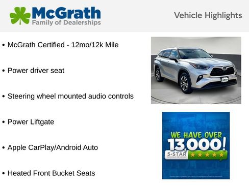 Used 2022 Toyota Highlander XLE AWD/4WD image 6