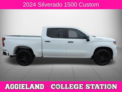 Certified 2024 Chevrolet Silverado 1500 Custom w/ LPO, Dark Essentials Package RWD image 2
