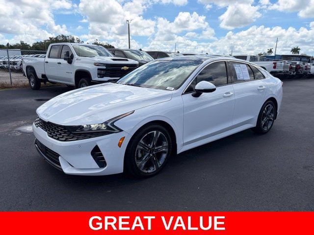 Used 2022 Kia K5 EX w/ EX Premium Package FWD image 3
